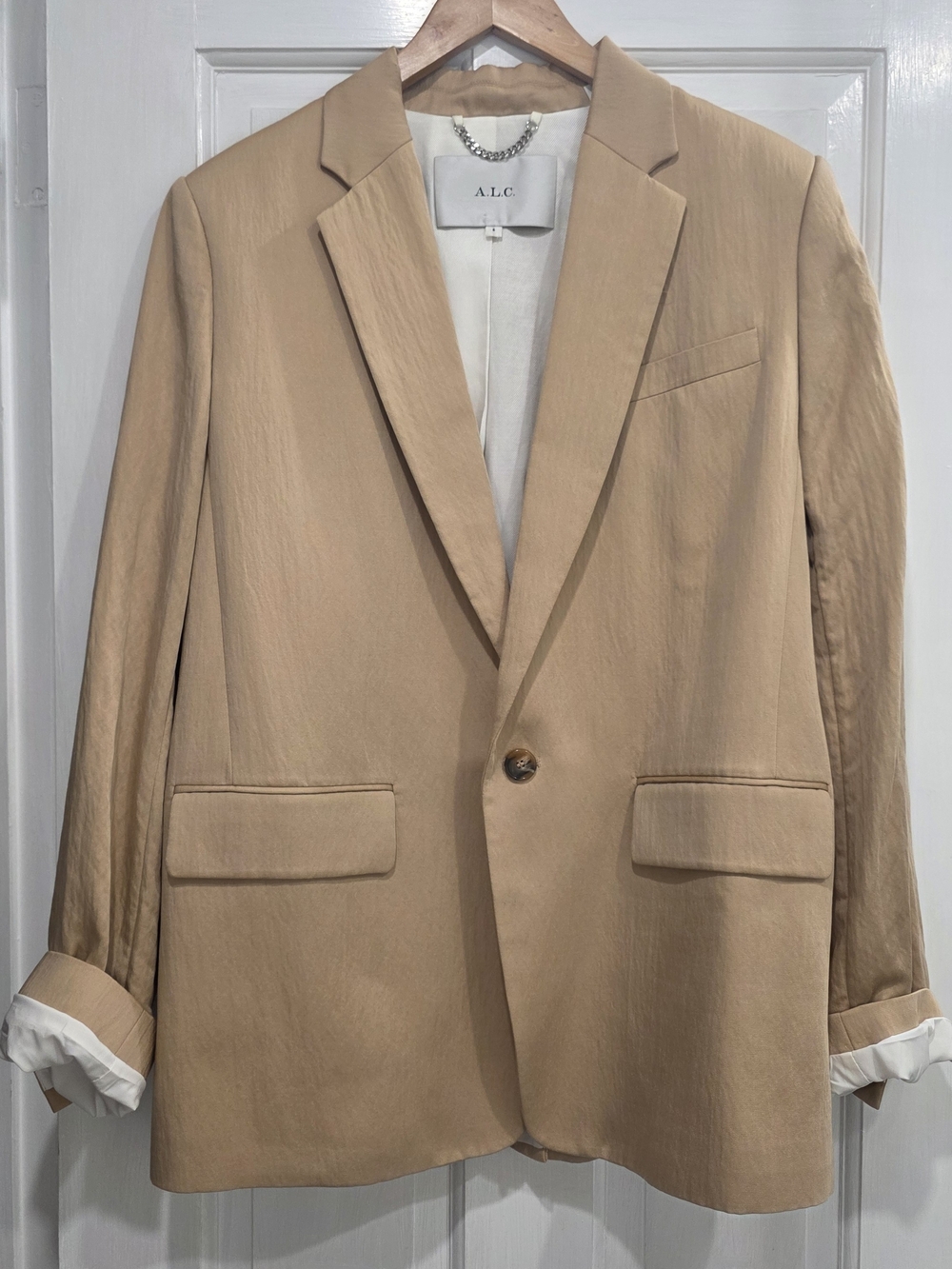 A.L.C. Women's Modal Single-Button Blazer